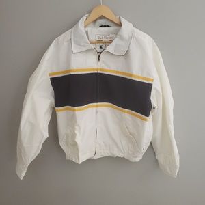 Vintage Dash Classics white windbreaker med
